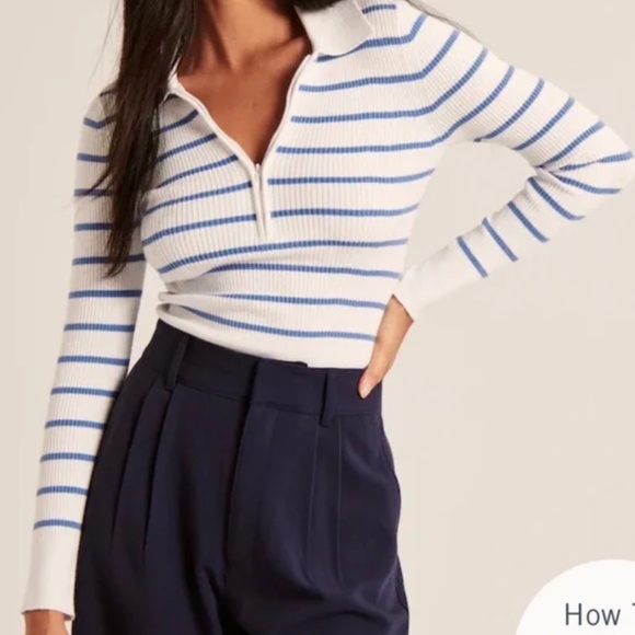 Long-Sleeve Slim Zip Polo - Picture 2 of 6